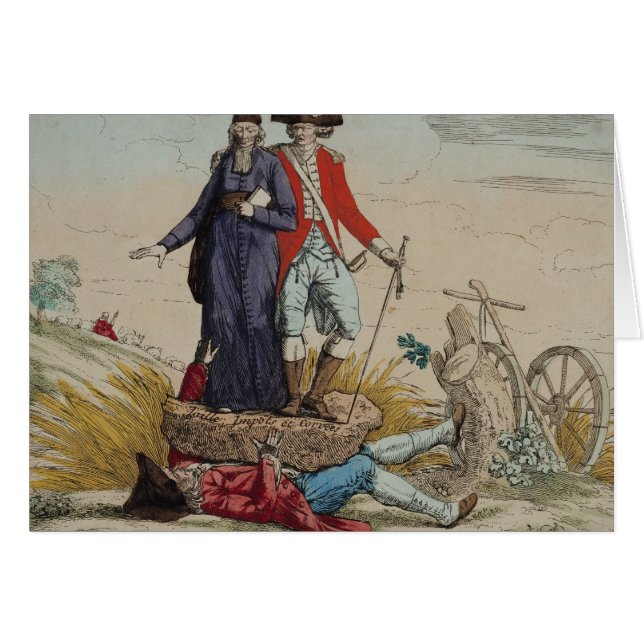 Revolutionaire cartoon over Tithes (Voorkant Horizontaal)