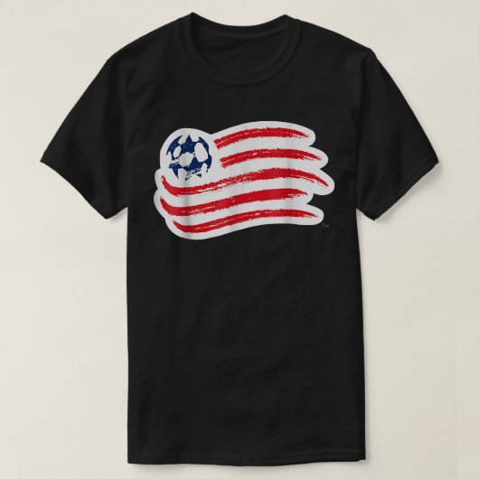 revolutionaire Engelstalige vlag T-shirt (Design voorkant)