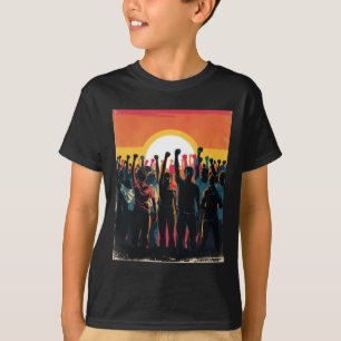 Revolutionaire Geest Vrijheid Vrijheid T Sticker T-shirt