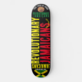 REVOLUTIONAIRE JAMAICANEN 8 1/4" Skateboarddek Persoonlijk Skateboard
