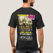 REVOLUTIONAIRE JAMAICANEN Basic T-shirt met donker (Achterkant)