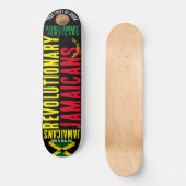 REVOLUTIONAIRE JAMAICANS 8 1/4 "Skateboard Deck Persoonlijk Skateboard (Voorkant)