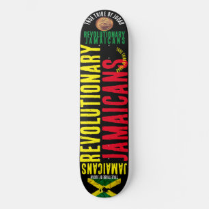 REVOLUTIONAIRE JAMAICANS 8 1/4 "Skateboard Deck Persoonlijk Skateboard