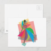 Revolutionaire liefde briefkaart (Voorkant / Achterkant)