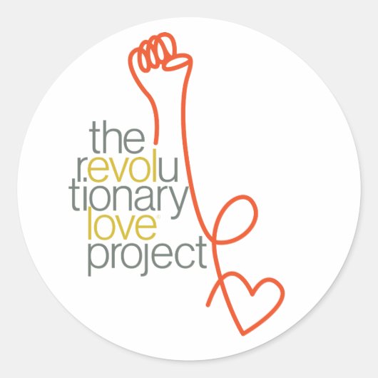 Revolutionaire Liefde Stickers (Voorkant)