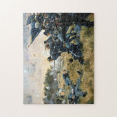 Revolutionaire Oorlog Amerika uit 1776 Legpuzzel (Verticaal)