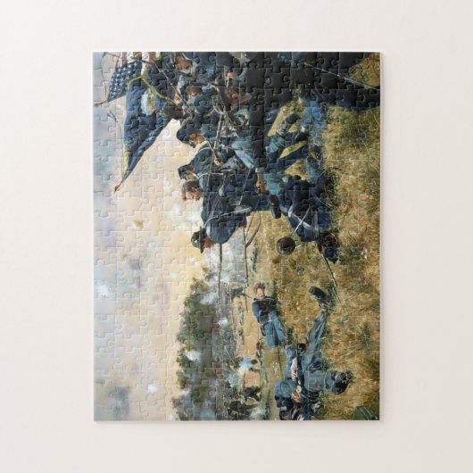 Revolutionaire Oorlog Amerika uit 1776 Legpuzzel (Verticaal)