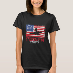 Revolutionaire Oorlog Vliegvelden T Shirt Grappig