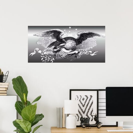 Revolutionaire Oorlogsadeldruk Poster (Thuiskantoor)