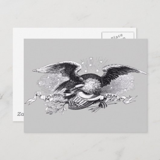 Revolutionaire Oorlogshagle Briefkaart (Voorkant / Achterkant)