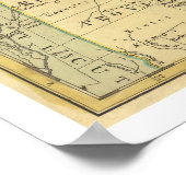 Revolutionaire Oorlogskaart - 1775 Poster (Hoek)