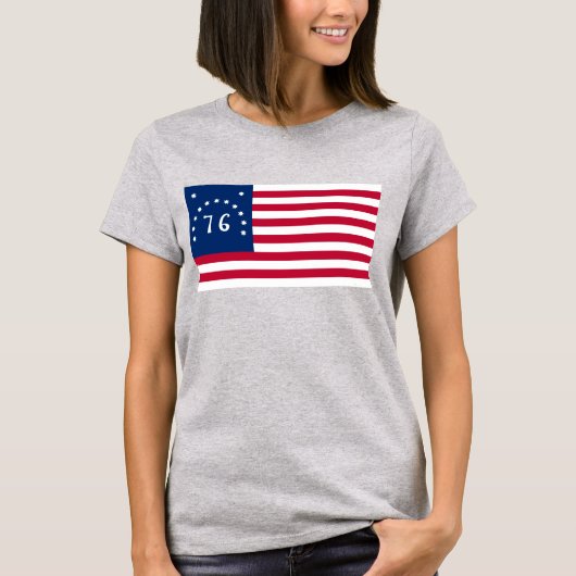 Revolutionaire Oorlogsstrijd in Bennington Amerika T-shirt (Voorkant)