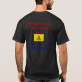 revolutionaire oorlogsvlag t-shirt (Achterkant)