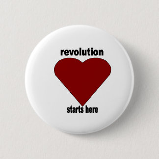 Revolutionaire Passie Ronde Button 5,7 Cm