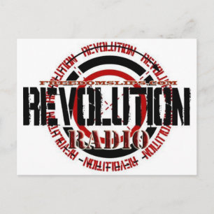Revolutionaire radio briefkaart