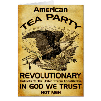 Revolutionaire Tea Party-kaart