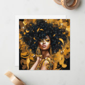 Revolutionaire Vrouwen: Empowering Vrouwen Pop Kun Notitiekaartje (Voorkant / Achterkant in situ)