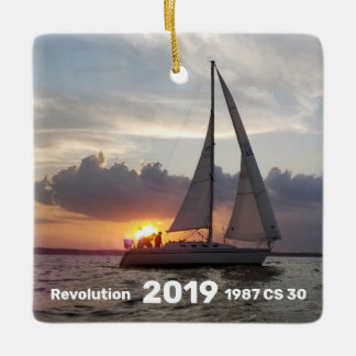 Revolutionaire Zeiling Evening 2019 Keramisch Ornament