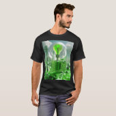 Revolutionerende energie: waterstof- en CO2-oploss T-shirt (Voorkant volledig)