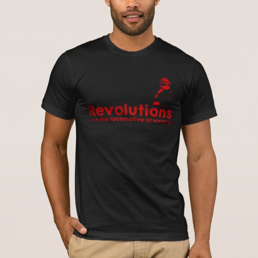 Revolutions Karl Marx T-shirt (Voorkant)