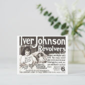 revolver en probeer dit niet thuis briefkaart (Staand voorkant)
