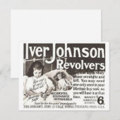 revolver en probeer dit niet thuis briefkaart (Voorkant / Achterkant)