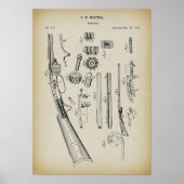 Revolver Patent Poster (Voorkant)