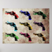 Revolver Pop Art Poster (Voorkant)