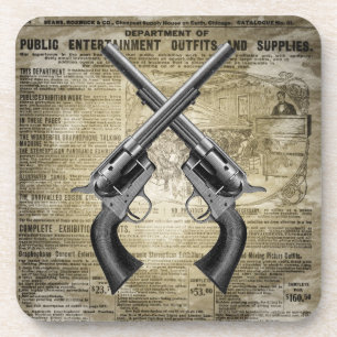  revolvers bier onderzetter