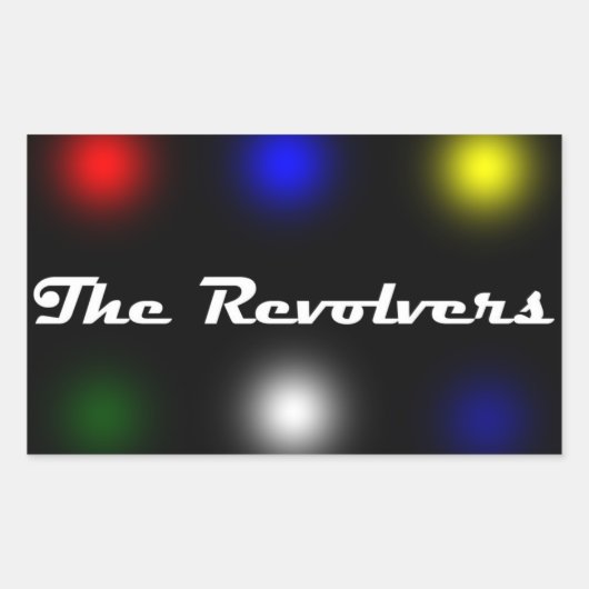 Revolvers Sticker (Voorkant)
