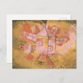 Revolving House, 1921 by Paul Klee Briefkaart (Voorkant / Achterkant)