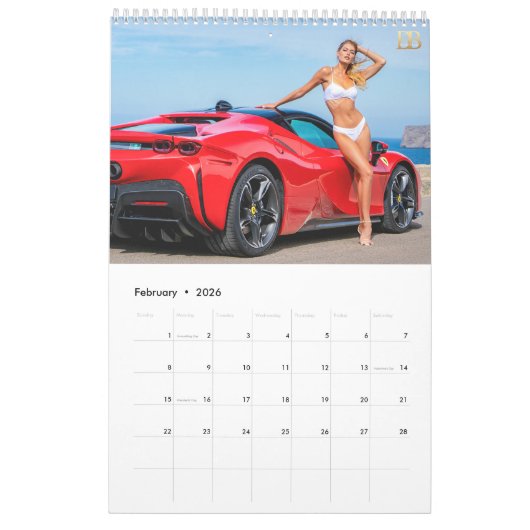 Revved Up Beauties Kalender 3 (Feb 2026)