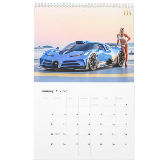 Revved Up Beauties Kalender 3 (Jan 2026)