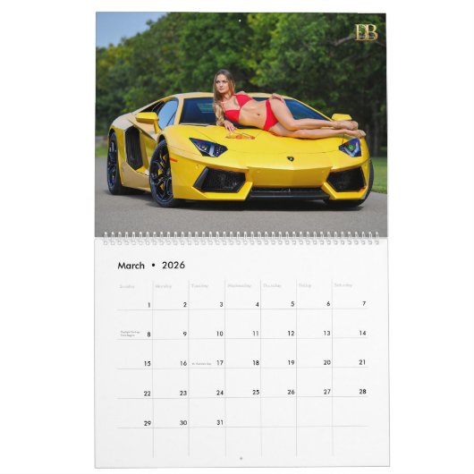 Revved Up Beauties Kalender 3 (Mar 2026)