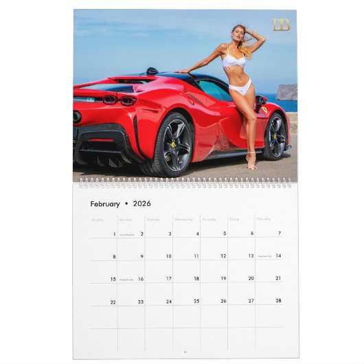 Revved Up Beauties Kalender 3 (Feb 2026)