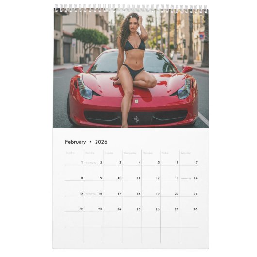 Revved Up Beauties Kalender 4 (Feb 2026)