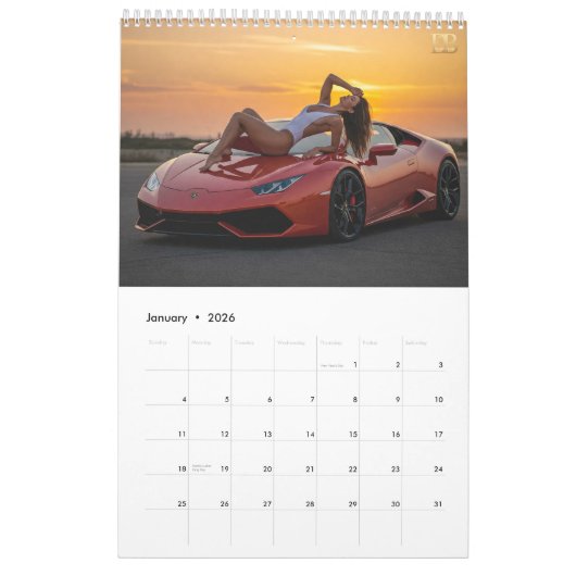 Revved Up Beauties Kalender 4 (Jan 2026)