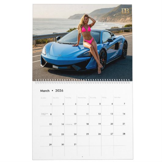 Revved Up Beauties Kalender 5 (Mar 2026)