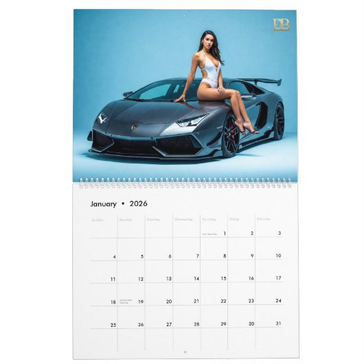Revved Up Beauties Kalender 5 (Jan 2026)