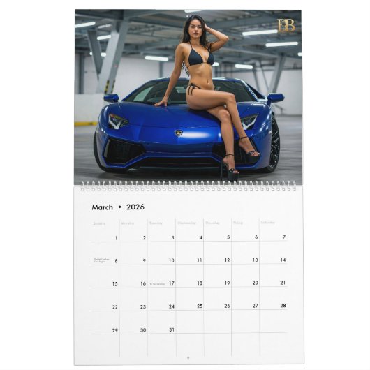 Revved Up Beauties Kalender 6 (Mar 2026)