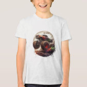"Revved Up & Ready to Roll" Aangepaste Monstertruc Tri-Blend Shirt (Voorkant)