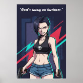Revy – Black Lagoon Motivation Poster | Anime (Voorkant)