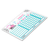 Reward Chart Monster Train Personalized Chores Notitieblok (Schuin)