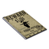 Reward Poster Poker Pete Notitieboek (Rechterzijde)