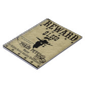 Reward Poster Poker Pete Notitieboek (Linkerzijde)