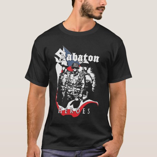 Reward Sabaton Band Retro Wave626png626 T-shirt (Voorkant)