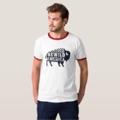ReWild America bizon T-shirt (Voorkant volledig)