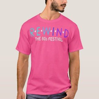 Rewind Festival Retro Music Fest Zuid-Noord T-shirt