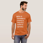 Rewind Laghut Namen T-shirt (Voorkant volledig)