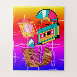 Rewind Reality Puzzle: 80s Remix Assemblage Legpuzzel